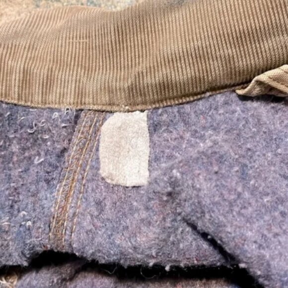 Vintage Carhartt 80’s Blanket Lined Chore Jacket Size 48L - Picture 12 of 13